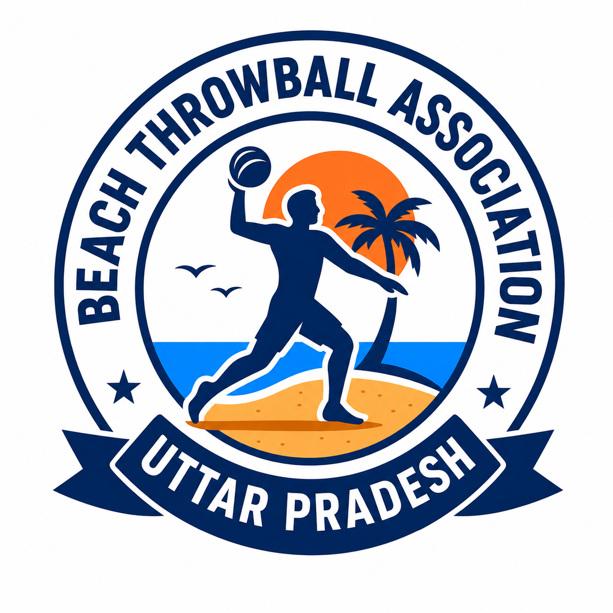 Beach Throwball Association Logo